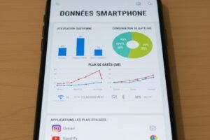 données smartphone