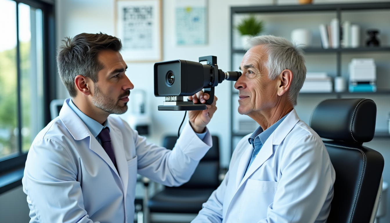 Biomètre optique : L'examen de précision indispensable avant l'opération de la cataracte