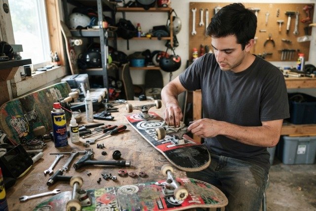 Entretien skateboard