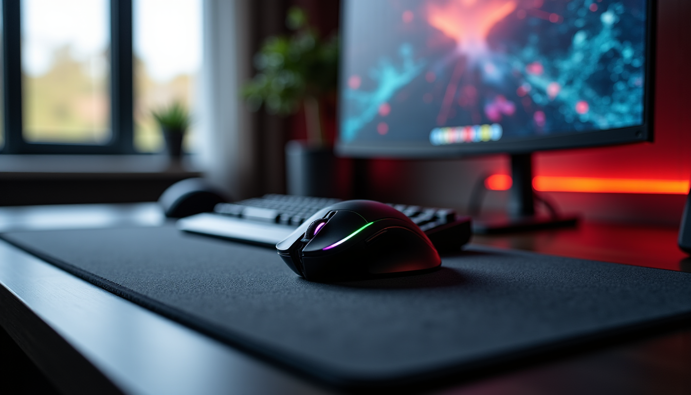 Quelle taille de tapis de souris pour jouer confortablement