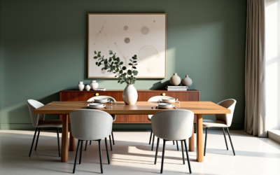 Quelles tendances déco adopter dans une salle à manger